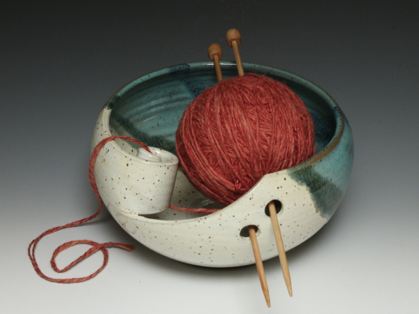 Knitting Bowl in Beach