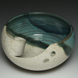 Knitting Bowl in Beach