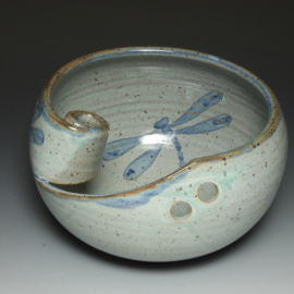 Knitting Bowl in Dragonfly
