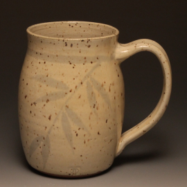 Medium mug in Leaf pattern