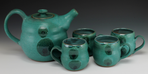 green tea set