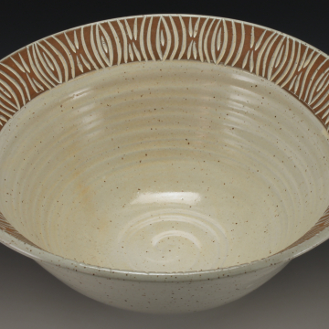 large carved bowl