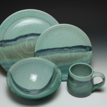 Dinner Set in Ocean Design