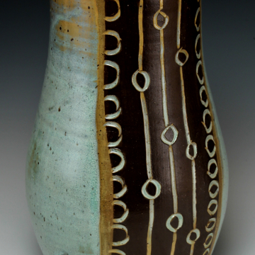 carved vase