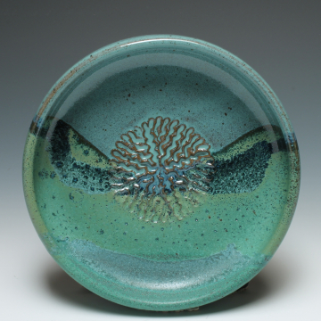 Olive Oil Dipping Dish with Garlic Grater, Mountain