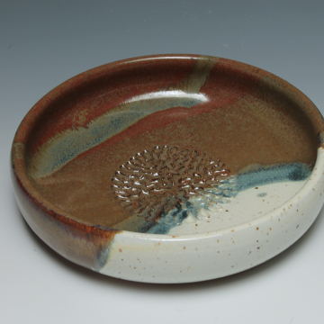 Olive Oil Dipping Dish with Garlic Grater, Desert